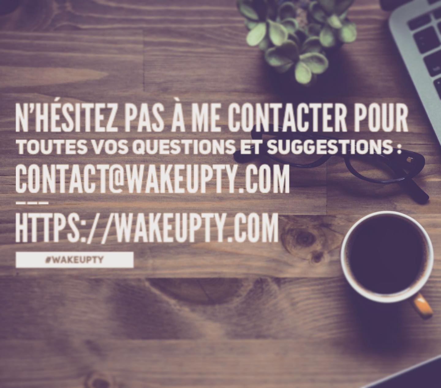 Entre Euphorie et Mélancolie ferme ses portes cette année et devient : WAKEUPTY. 
Rejoignez-moi sur @wakeupty_com pour la suite de l’actualité.
HTTPS://WAKEUPTY.COM

#followme #newwebsite #newinstagram #wakeupty #wakeupforanewlife